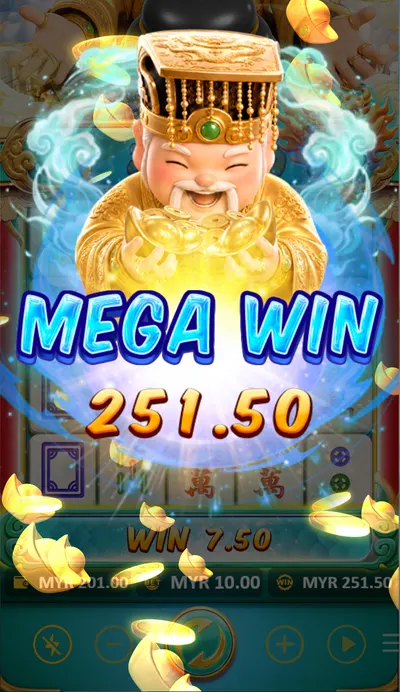 A mega win of 251.50 in the game's own figures during our 100Kina free credit test
