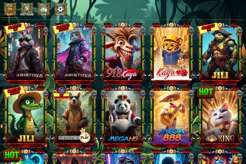 PNGCasino slot lobby showing Aristova, 918Kaya, Kaya, Jili, Pragmatic Play, MegaH5, Mega888 and 888 King tiles